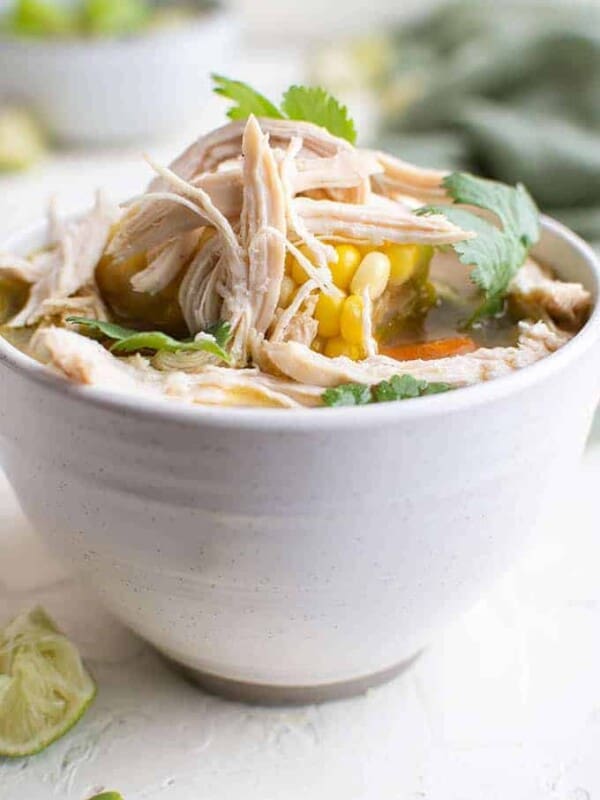 caldo de pollo in bowl