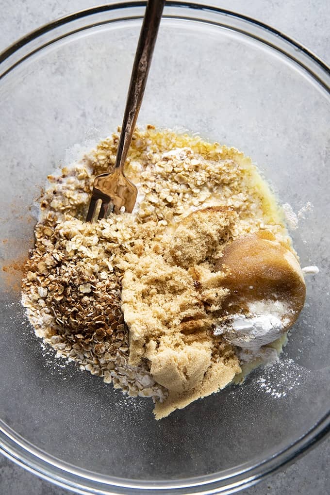 cherry crisp topping