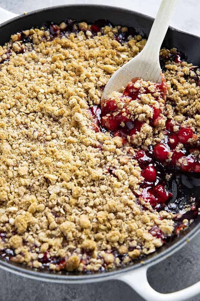 cherry crisp
