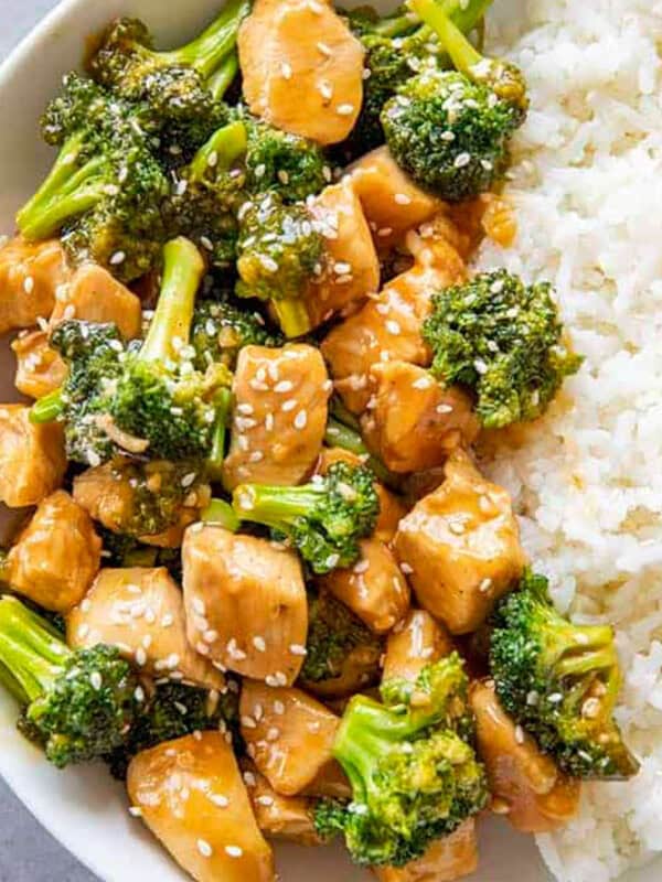 chicken and broccoli
