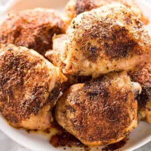 Baked Chicken Thighs