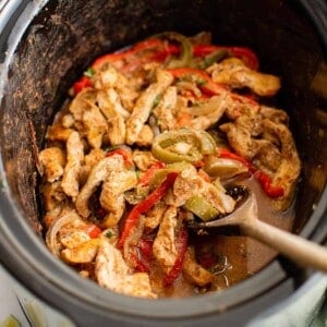 crockpot chicken fajitas