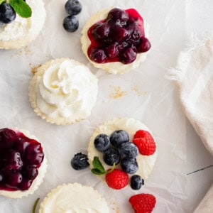 mini cheesecakes