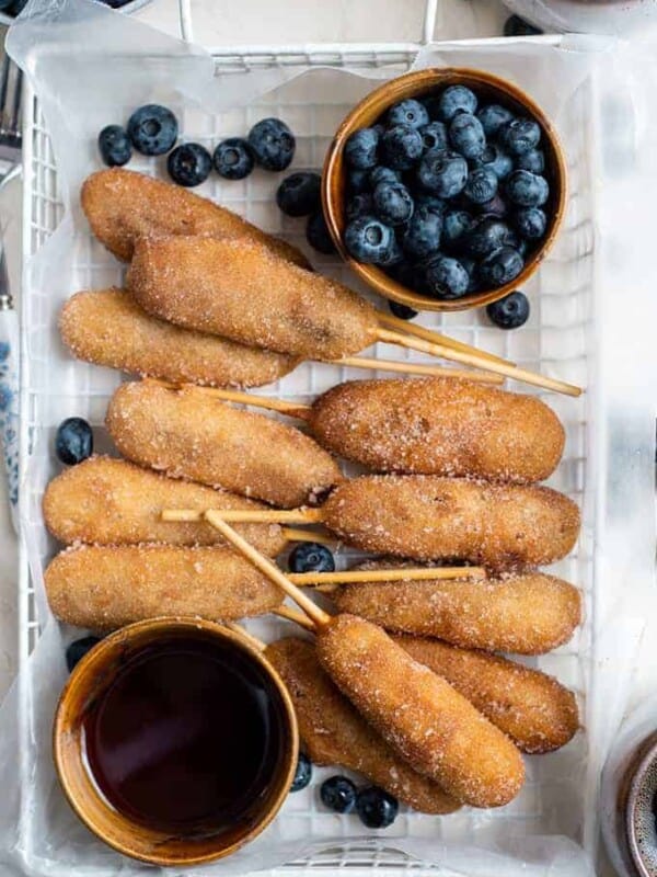 pancake on a stick