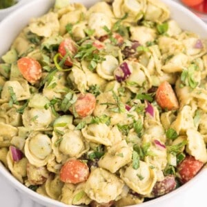 pesto tortellini salad