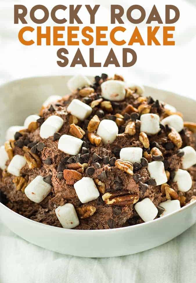 rocky road fluff salad